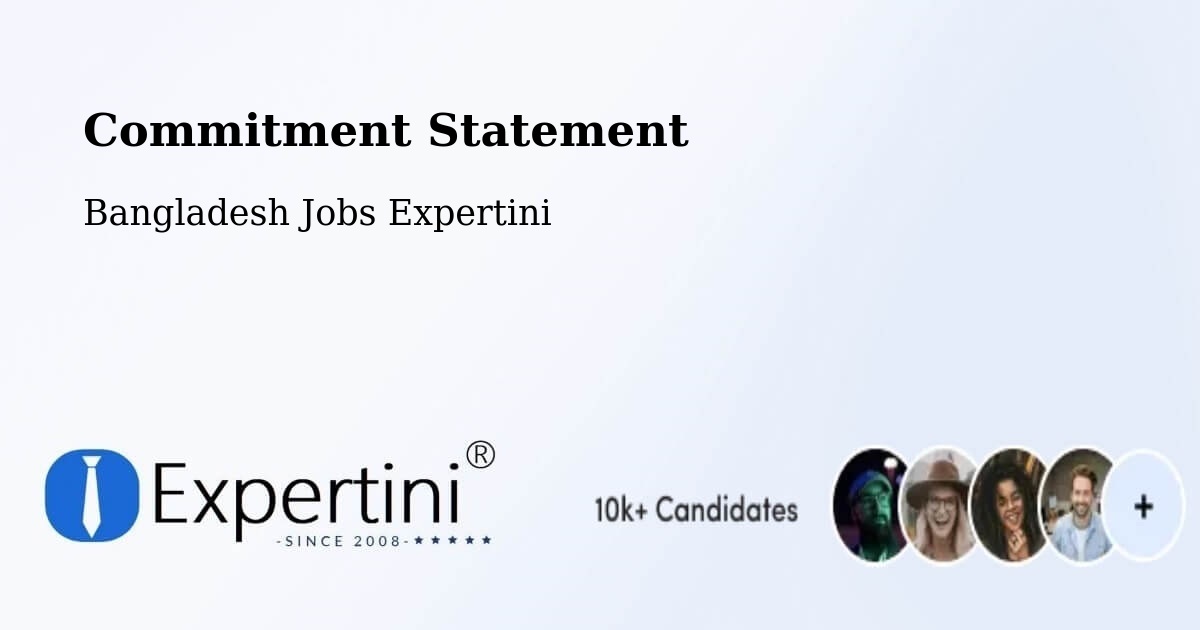 Corporate Commitment – Hājīganj - Bangladesh Jobs Expertini